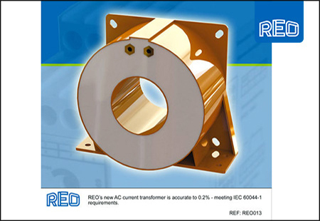 New current transformer has IEC 60044-1 accuracy of 0.2%