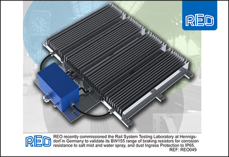 Brake resistor tested for salt water spray