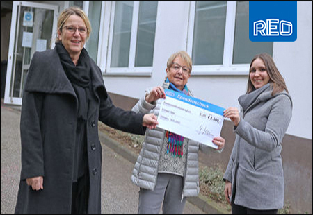 Fund-raising campaign for Solingen, Kyritz and Pfarrkirchen – REO AG donates to local projects