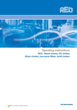 MOTOR CHOKES OPERATING INSTRUCTIONS