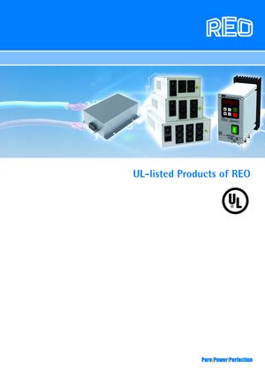 UL CERTIFIED PRODUCTS
